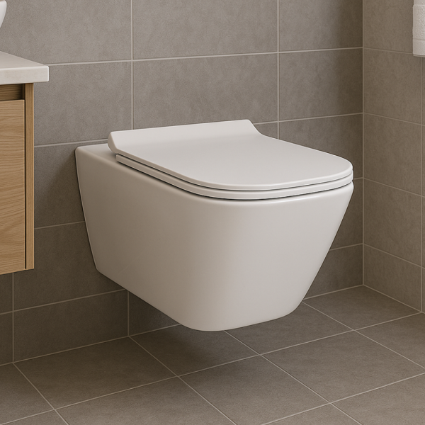 Унітаз підвісний безобідковий Keramika Nova W109, фото 10