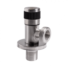 Кран угловой сантехнический 1/2"х3/4" HydroTherm M3 RS