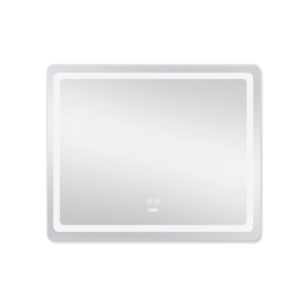 Зеркало в ванную с подсветкой, антизапотеванием, диммером Lidz Kubis 100х80 см (LD78LF61410080), фото 2