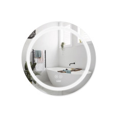 Дзеркало у ванну з підсвіткою, антизапотіванням, димером Lidz Aria 60х60 см (LD78LR600)