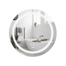 Зеркало в ванную с подсветкой, антизапотеванием, диммером Lidz Aria 80х80 см (LD78LR800)