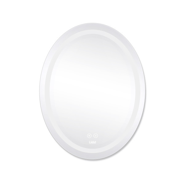 Дзеркало у ванну з підсвіткою, антизапотіванням, димером Lidz Vida 60х80 см (LD78LF6080), фото 2