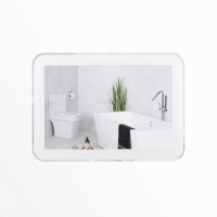 Зеркало в ванную с подсветкой Qtap Swan 70х50 см (QT167814145070W)
