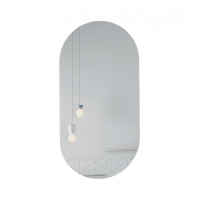 Дзеркало у ванну з підсвіткою Qtap Scorpio 50х90 см (QT14783001W)