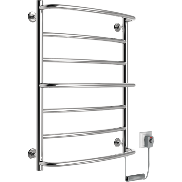 Рушникосушка електрична ELNA Каскад 7 Праве підключення, фото 1