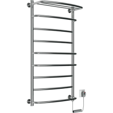 Рушникосушка електрична ELNA Каскад 9 з полицею Праве підключення