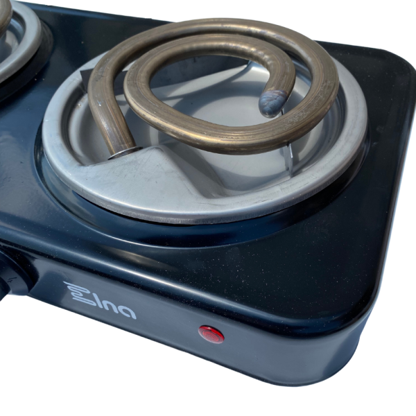 Плита електрична настільна 2 конфорки Elna 020Н, фото 2