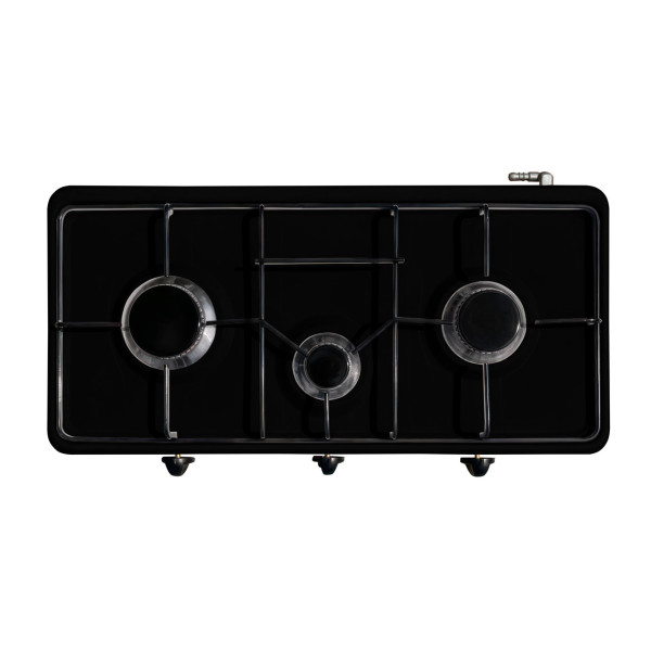 Плита газова настільна 3 конфорки Borgio 1930B, фото 2