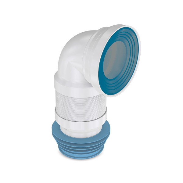 Гофра для унітазу кутова 344-524 мм Nova 7044, фото 2