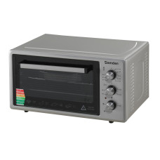 Духовка електрична Samdan 2003 Сіра 48 літрів