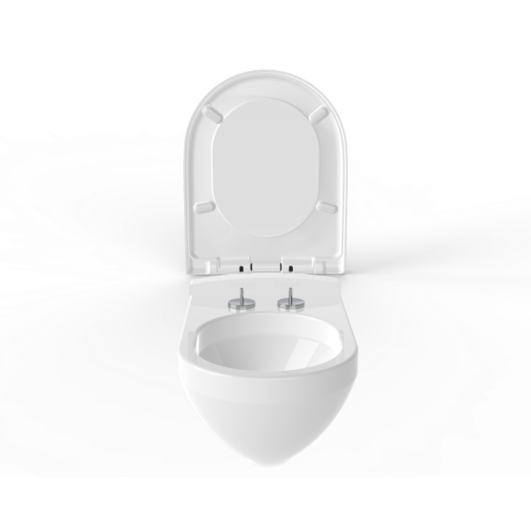 Кришка для унітазу з мікроліфтом Nova 2066, фото 4