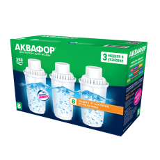Аквафор B8 (В100-8) фільтр для глечика комплект 3 шт