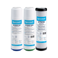 Ecosoft CRV3ECO картриджі для потрійного фільтра