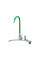 Змішувач для кухні гнучкий Kraft 3004 Зелений
