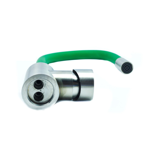 Змішувач для кухні гнучкий Kraft 3004 Зелений, фото 2