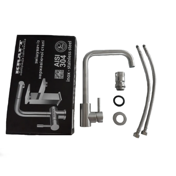 Змішувач для кухні Kraft 3002, фото 4