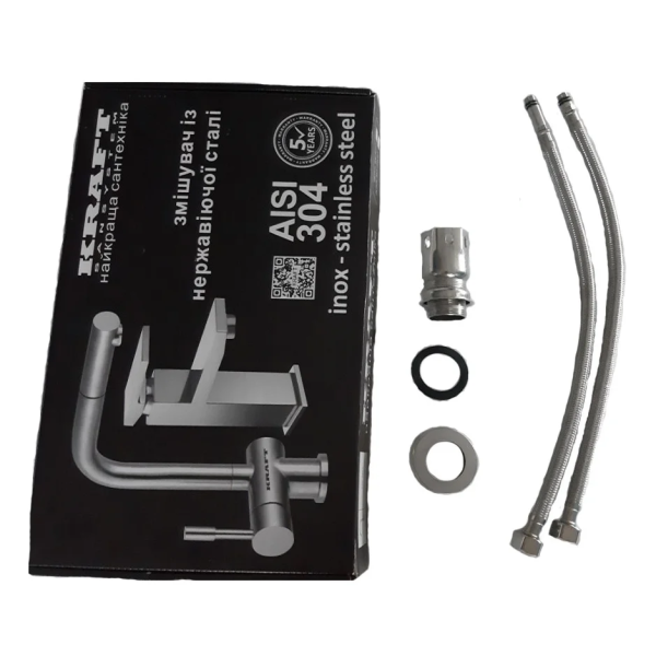 Змішувач для умивальника Kraft 5013, фото 4