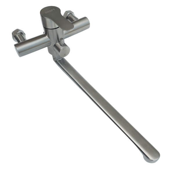 Смеситель для ванной Kraft 4008-1 с лейкой для душа, фото 1