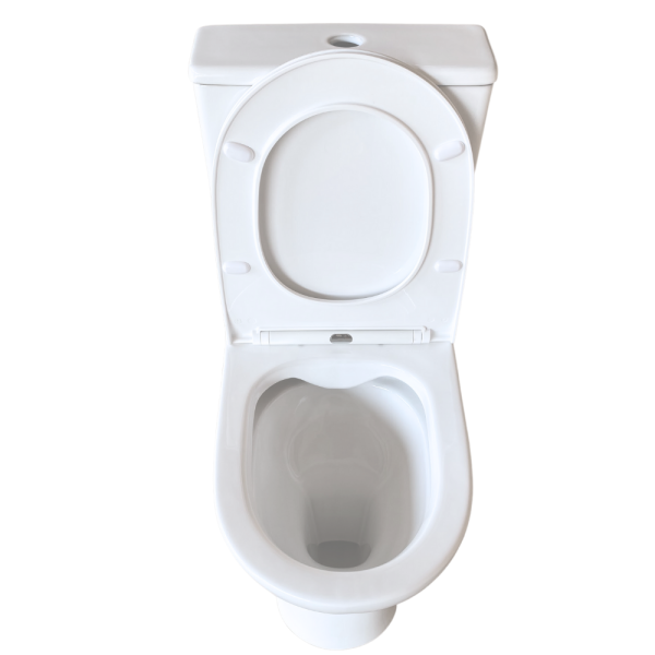 Унітаз безободковий з бачком Keramika Nova F6145, фото 4