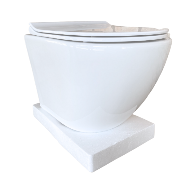 Підвісний унітаз безободковий Keramika Nova F4103, фото 2