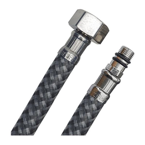 Шланги для змішувача нейлонові 1 м SmartFlex М10 1/2" (пара), фото 3