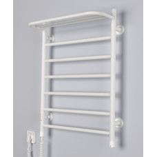Рушникосушка електрична Теплий Світ Драбинка MP з полицею ліве підключення