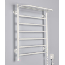 Рушникосушка електрична Теплий Світ Драбинка MP з полицею праве підключення