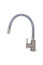 Смеситель для кухни гибкий Britc SS-04 Серый