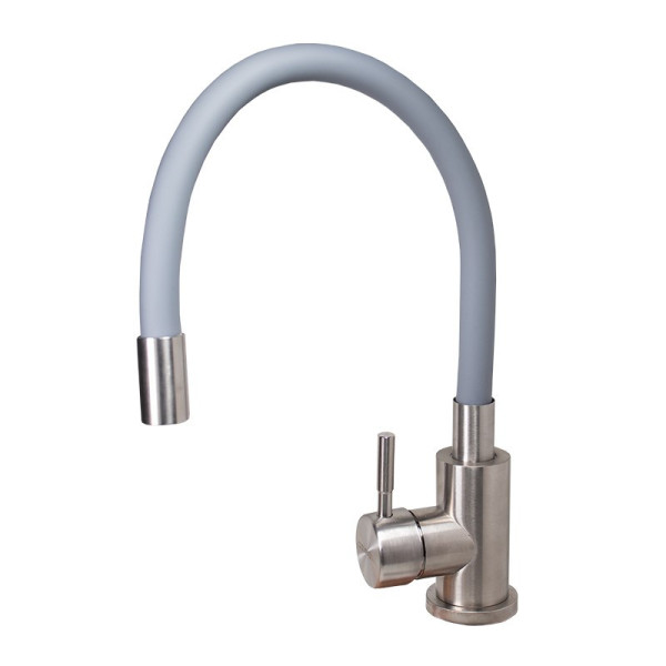Смеситель для кухни гибкий Britc SS-04 Серый, фото 2