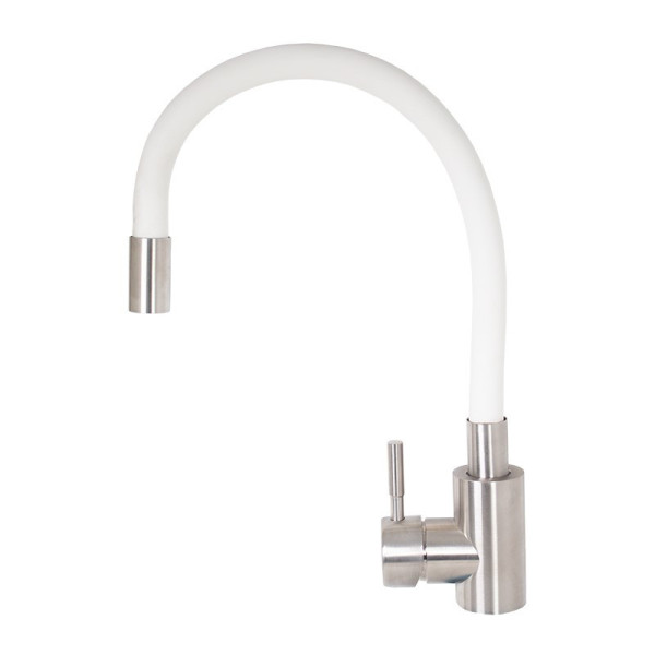 Смеситель для кухни гибкий Britc SS-05 Белый, фото 1