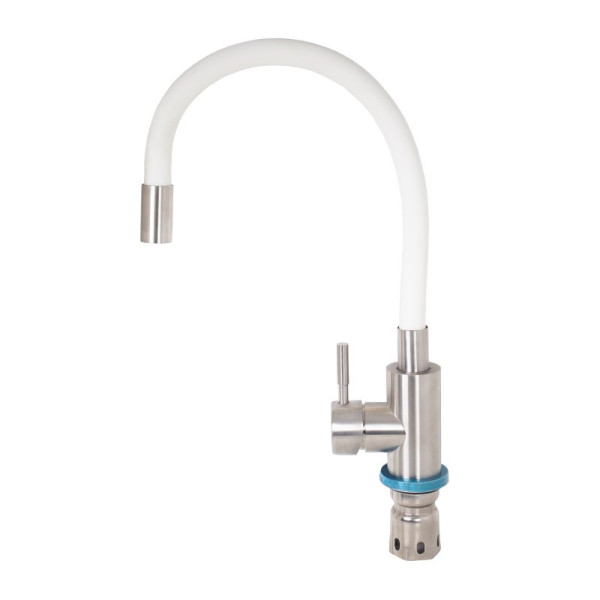 Смеситель для кухни гибкий Britc SS-05 Белый, фото 2