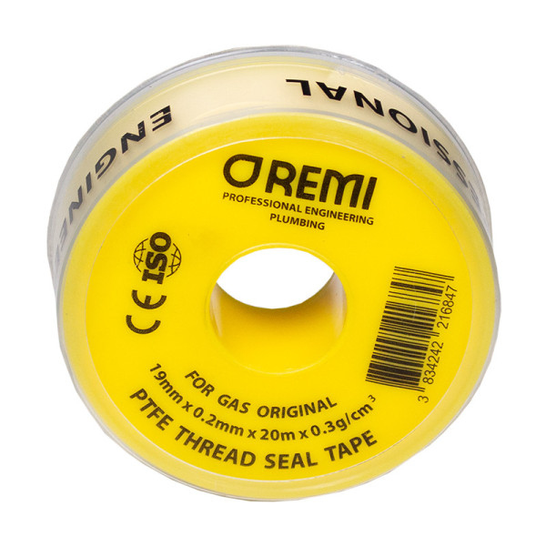 ФУМ стрічка для газових систем Remi 20 метрів, фото 2