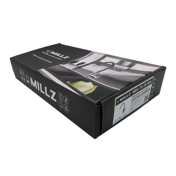 Змішувач для кухні гнучкий Millz MRS-15-35-044, фото 6