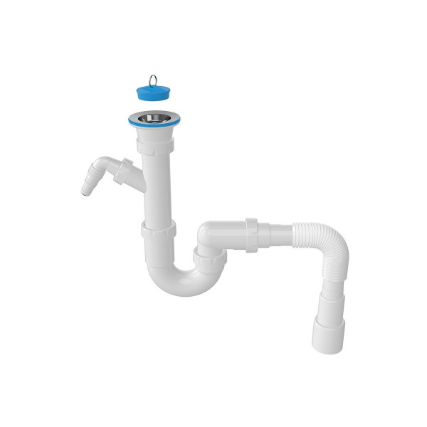 Сифон для мийки без переливу Nova 1122, фото 1