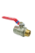 Кран шаровый 1 1/4" HLV Optima ручка ВН