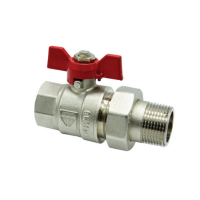 Кран шаровый 1" HLV Optima с полусгоном ВН