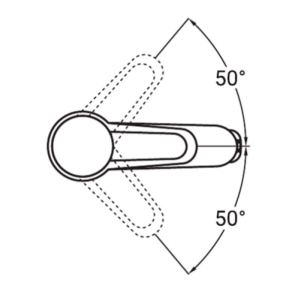 Змішувач для раковини Aquatica HK-1A130C, фото 4