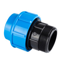 Муфта полиэтиленовая с наружной резьбой Unisera 32х3/4" (1106)