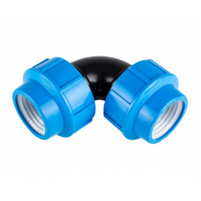 Коліно зʼєднувальне поліетиленове 20 мм Unisera (1400)