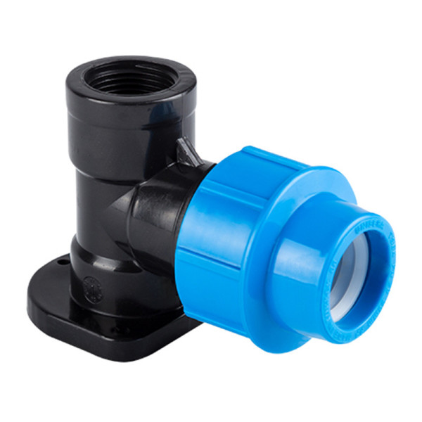 Коліно поліетиленове настінне 25х1/2" Unisera (2201), фото 1