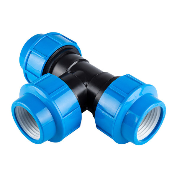 Трійник зʼєднувальний поліетиленовий 20 мм Unisera (1300), фото 1