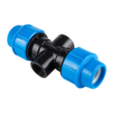 Хрестовина поліетиленова з внутрішньою різьбою 32х3/4" Unisera (2101)