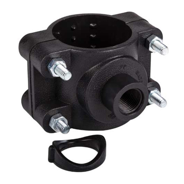 Седловая врезка полиэтиленовая Unisera 75х1" (2518), фото 1