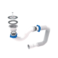 Сифон для душового піддону U-образний Tau 9844820