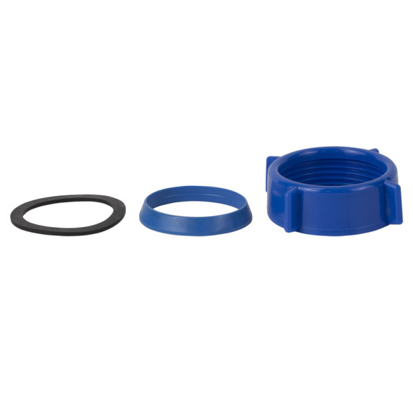 Сифон для ванни прямоточний з пробкою на ланцюжку і гнучким відведенням Ø40/50 мм TAU, фото 9